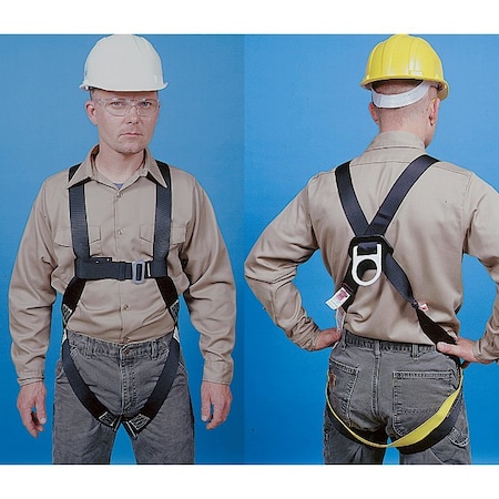 Mutual Industries Ltwt Full Body Harness D/Ring 50076
