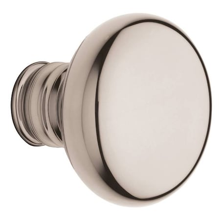 Baldwin Knob Lifetime Bright Nickel Door Knobs Lifetime Bright Nickel 5015 5015.055.IMR