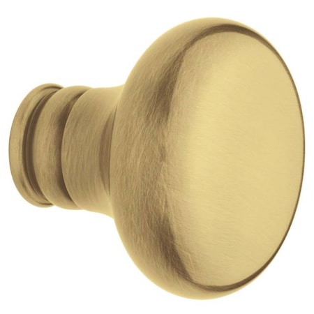 Baldwin Knob Satin Brass with Brown Door Knobs Satin Brass with Brown 5015 5015.060.IMR