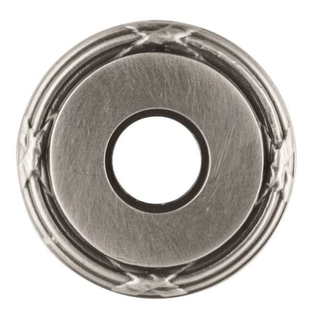 Baldwin Dummy Pair Rosettes Lifetime Satin Nickel 5021.056.FD