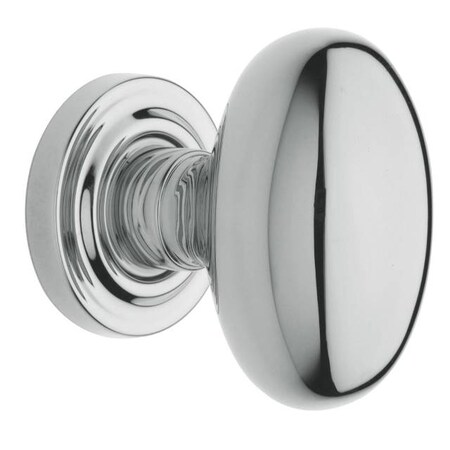 Dummy Pair Door Knobs Bright Chrome