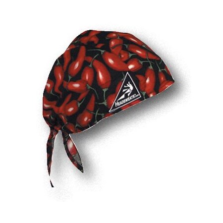 Mutual Industries Cotton Head Wrap, Chili Pepper 50300-12
