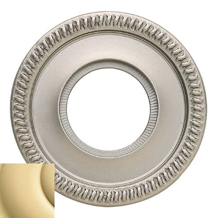 Baldwin Half Dummy Rosettes Unlacquered Brass 5035.031.IDM