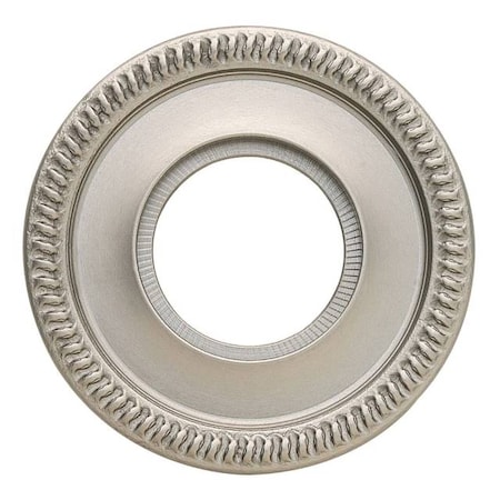 Baldwin Half Dummy Rosettes Lifetime Satin Nickel 5035.056.IDM