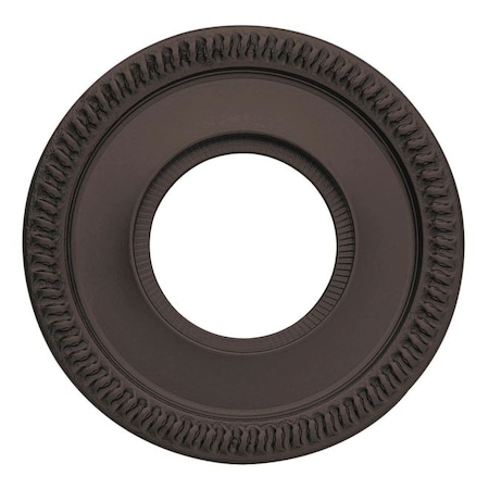 Baldwin Single Passage Rosettes Oil Rubbed Bronze 5035.102.I