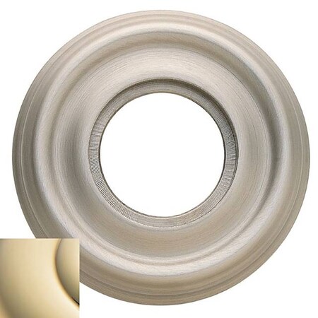 Baldwin Half Dummy Rosettes Lifetime Brass 5038.003.IDM