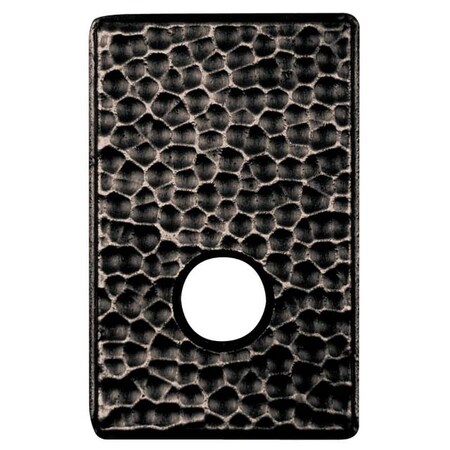 Baldwin Half Dummy Rosettes Distressed Oil Rubbed Bronze 5042.402.IDM