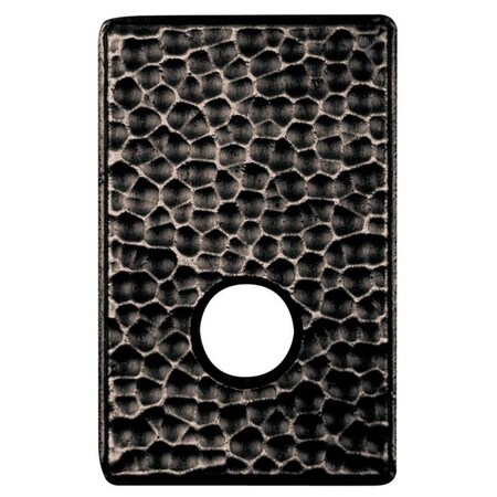 Baldwin Passage Pair Rosettes Distressed Oil Rubbed Bronze 5042.402.I