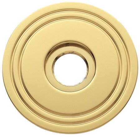 Baldwin Single Passage Rosettes Unlacquered Brass 5047.031.I