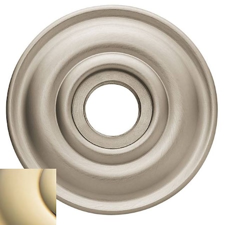 Baldwin Half Dummy Rosettes Lifetime Brass 5048.003.IDM