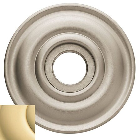 Baldwin Estate Single Passage Rosettes Bright Brass 5048.030.I