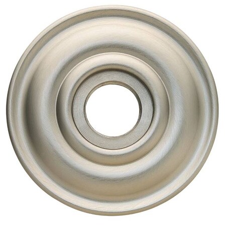 Baldwin Half Dummy Rosettes Lifetime Satin Nickel 5048.056.IDM