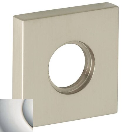 Baldwin Half Dummy Rosettes Lifetime Bright Nickel 5056.055.IDM