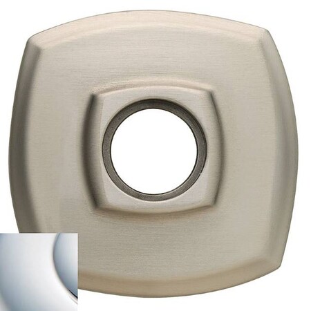 Baldwin Half Dummy Rosettes Bright Chrome 5058.260.IDM