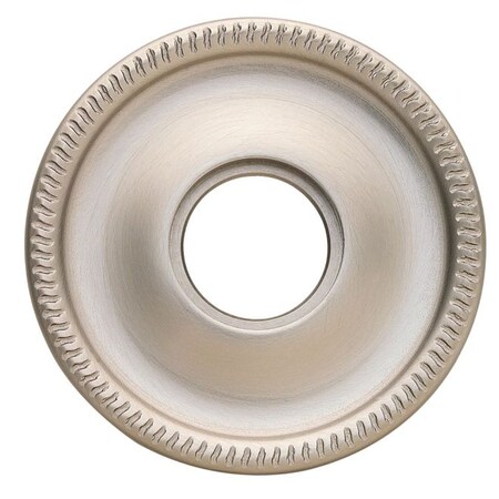 Baldwin Single Passage Rosettes Lifetime Satin Nickel 5076.056.I