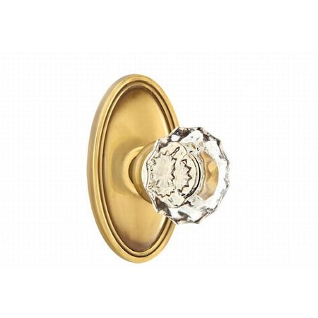 Emtek French Antique Brass Dummy 8520ASUS7 8520ASUS7