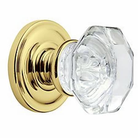 Baldwin Fillmore Bright Brass Door Knobs Bright Brass 5080.030.IMR