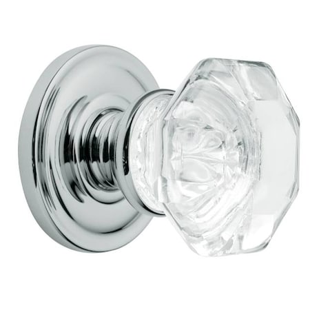Baldwin Full Dummy Door Knobs Bright Chrome 5080.260.FD