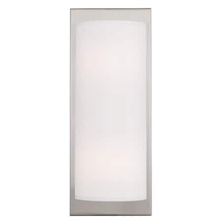 Livex Lighting Meridian 2 Light Brushed Nickel Wall Sc 50861-91
