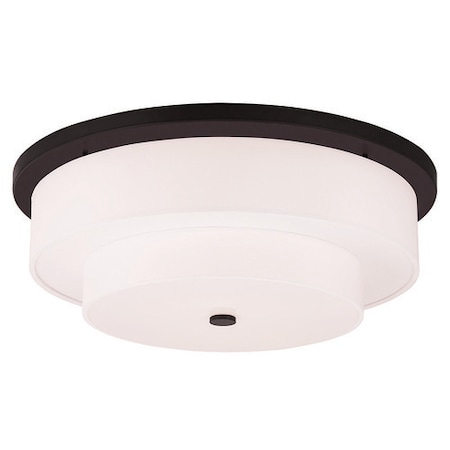 Livex Lighting Meridian 5 Light Bronze Ceiling Mount 50867-07