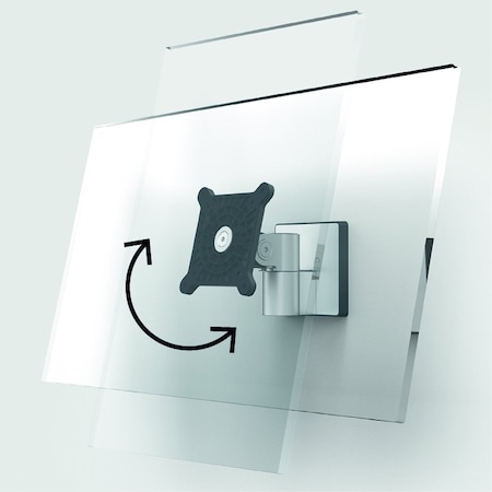 Durable Office Products Monitor Wall Mount, 360 Degree Rotation 508923