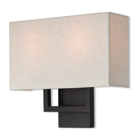Livex Lighting Pierson 2 Light Bronze ADA Wall Sconce 50994-07