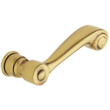 Baldwin Lever Satin Brass with Brown Door Levers Satin Brass with Brown 5103 5103.060.RMR