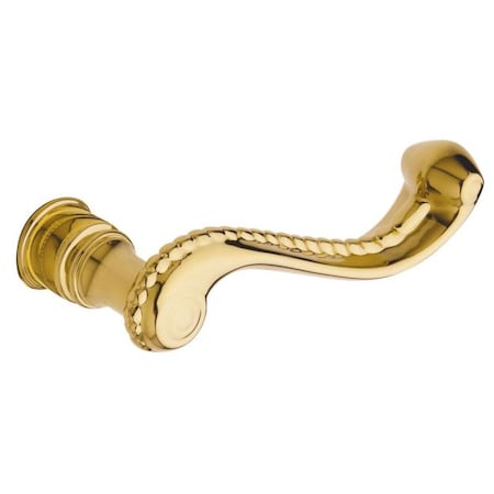 Baldwin Lever Unlacquered Brass Door Levers Unlacquered Brass 5104 5104.031.LMR