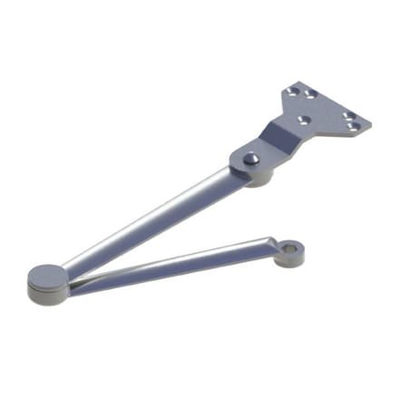 Hager Closer Arm, Sprayed Aluminum, Non Handed, Aluminum 130952
