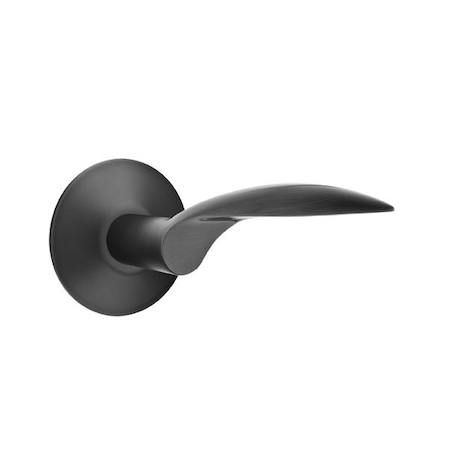 Emtek Flat Black Passage 5107MCUS19RH 5107MCUS19RH