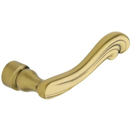 Baldwin Lever Satin Brass with Brown Door Levers Satin Brass with Brown 5108 5108.060.RMR
