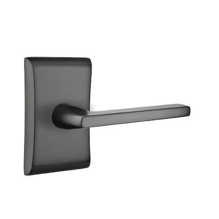 Emtek Flat Black Passage 5111HLOUS19RH 5111HLOUS19RH