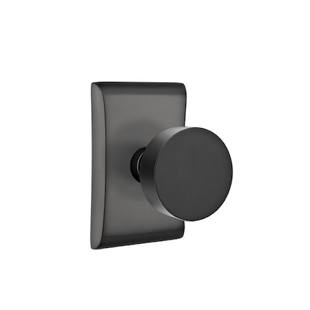 Emtek Flat Black Passage 5111ROUUS19 5111ROUUS19