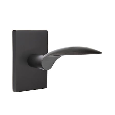 Emtek Flat Black Passage 5112MCUS19RH 5112MCUS19RH