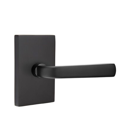 Emtek Flat Black Passage 5112SIOUS19LH 5112SIOUS19LH