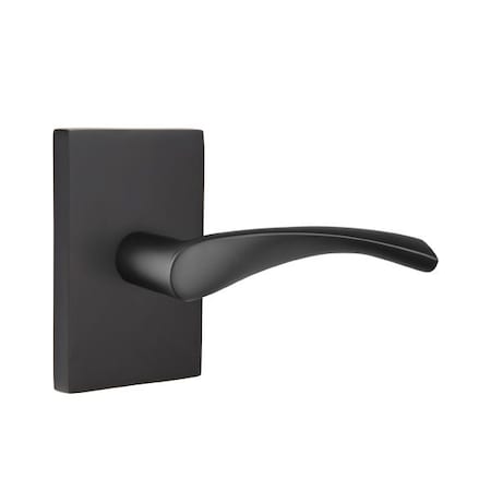 Emtek Flat Black Passage 5112TRTUS19LH 5112TRTUS19LH