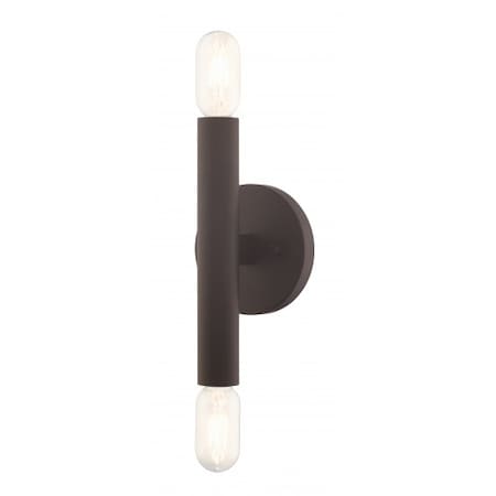 Livex Lighting Bronze ADA Sconce, 2 Light 51132-07