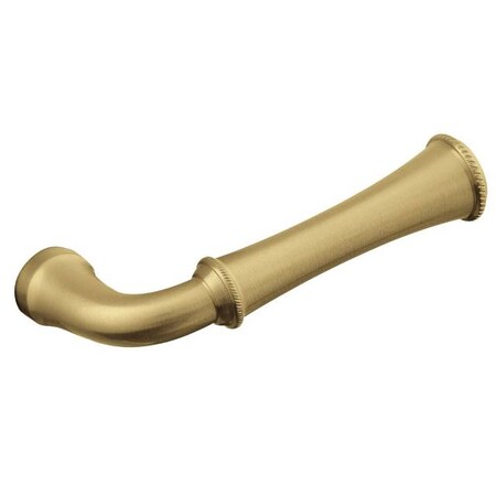 Baldwin Lever Satin Brass with Brown Door Levers Satin Brass with Brown 5118 5118.060.RMR