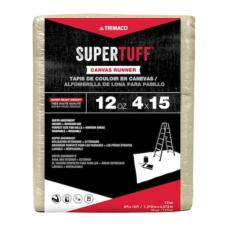 Trimaco Super Heavy-Weight Drop, 12 oz., 4x15 51208