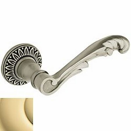 Baldwin Lever Bright Brass Door Levers Bright Brass 5121 5121.030.LMR