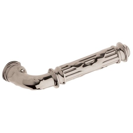 Baldwin Lever Lifetime Bright Nickel Door Levers Lifetime Bright Nickel 5122 5122.055.RMR