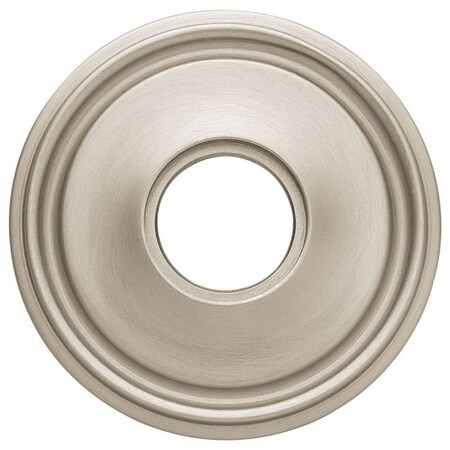 Baldwin Single Passage Rosettes Lifetime Satin Nickel 5123.056.I