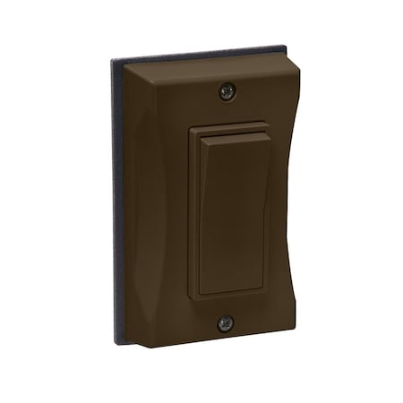 Bell Outdoor Weatherproof Cover, Switch Box Type, 1 Gang, Decorator Switch Cover Type 5123-2