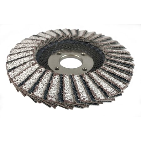 Weiler Fiber Disc, 4 1/2 in Dia, 7/8in Arbor 51250