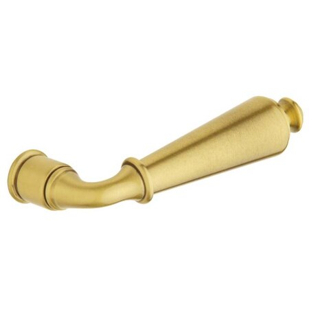 Baldwin Lever Satin Brass with Brown Door Levers Satin Brass with Brown 5125 5125.060.LMR