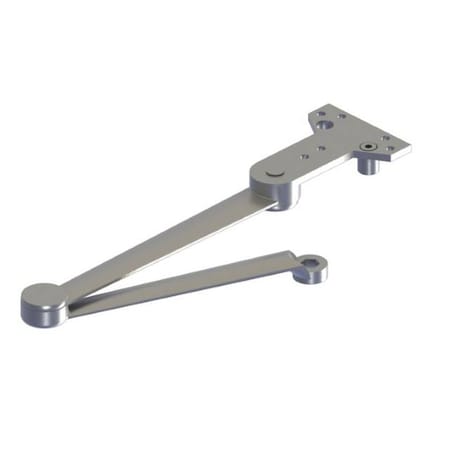 Hager Closer Arm, Aluminum, Non Handed, Cast Iron 5125ALM
