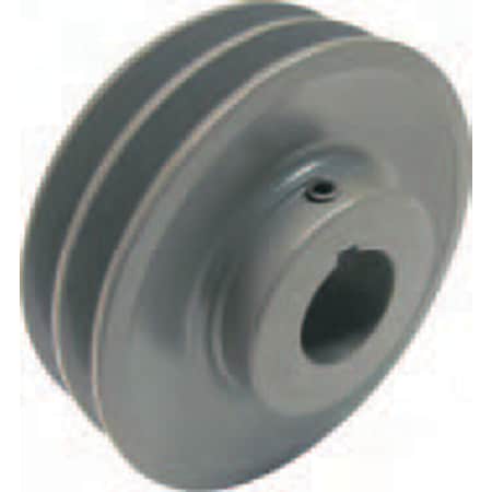 Powerdrive 5/8" Fixed Bore V-Belt Pulley 3.45" OD 2AK34-5/8