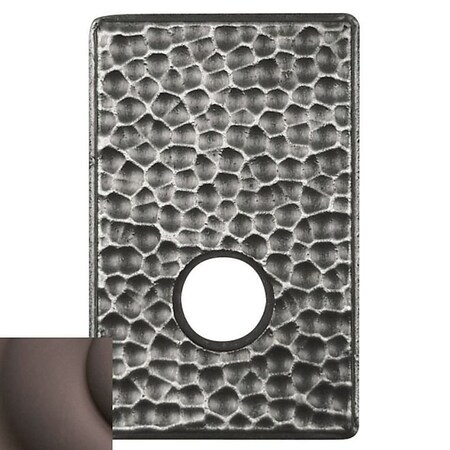 Baldwin Privacy Pair Rosettes Venetian Bronze 5142.112