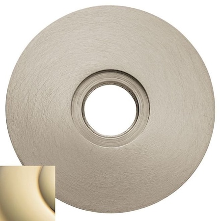 Baldwin Privacy Pair Rosettes Lifetime Brass 5146.003