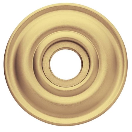 Baldwin Privacy Pair Rosettes Vintage Brass 5147.033
